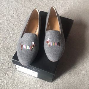 NIB Talbots Winter Dachshund Shoes